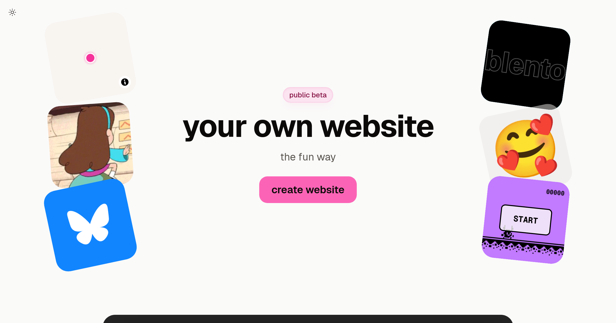 https://blento.app/?ref=madewithsvelte.com social preview image
